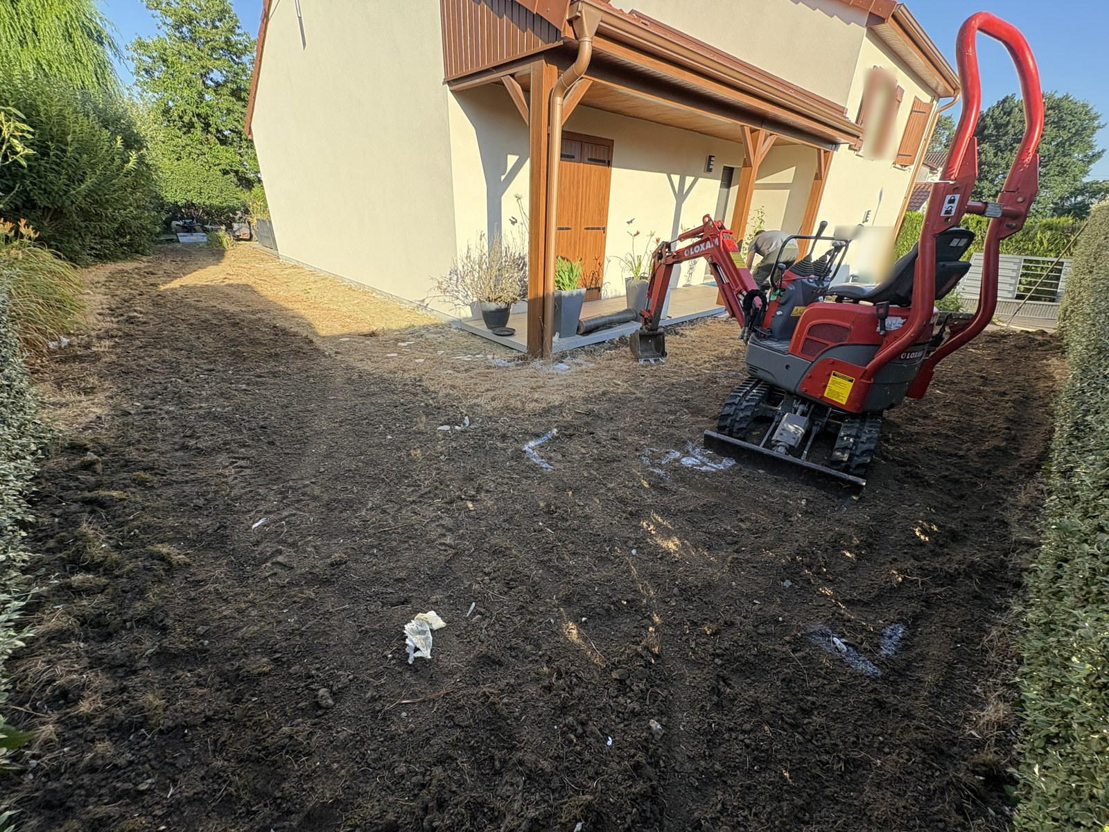 Chantier avant travaux