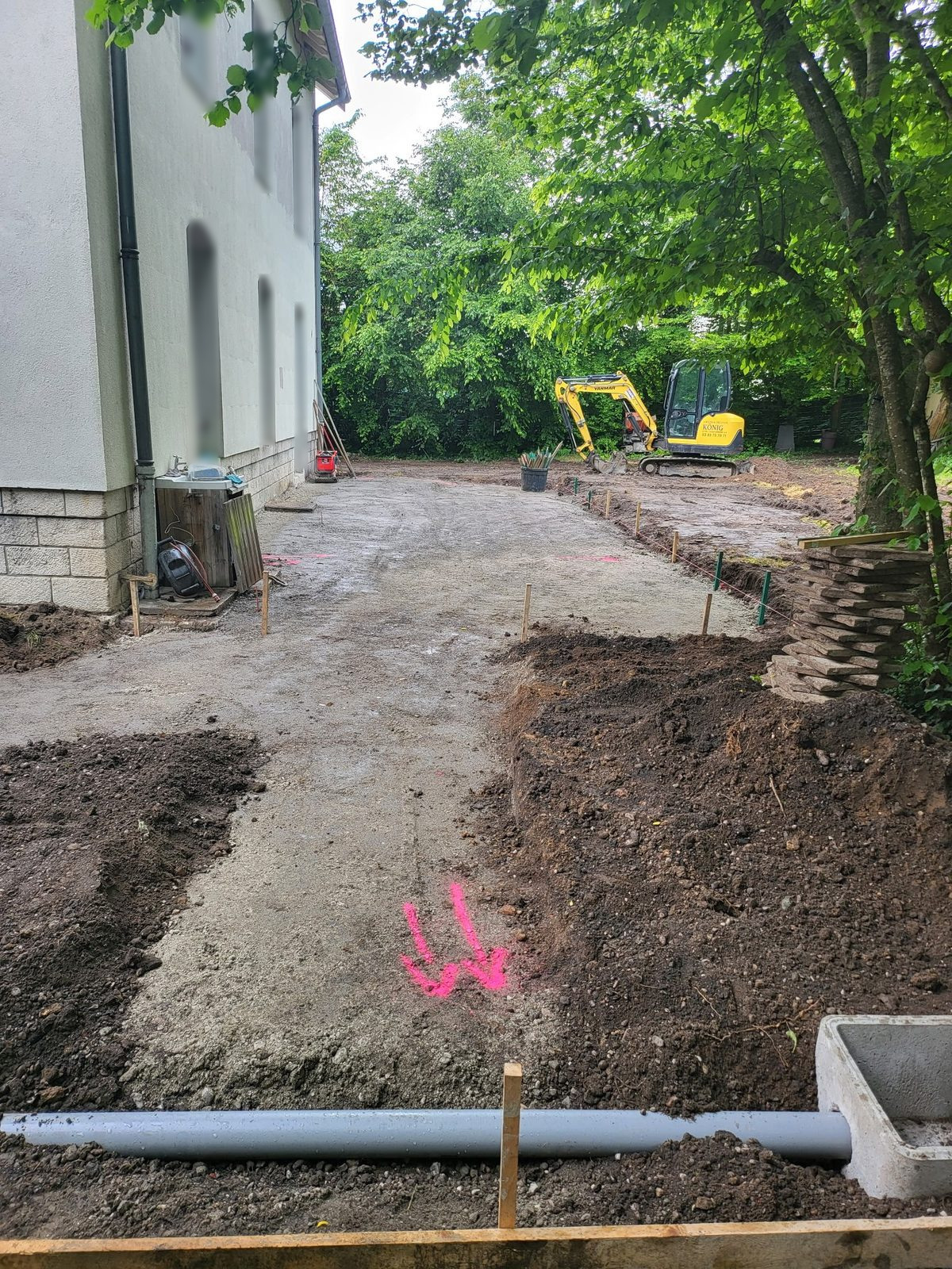 Chantier avant travaux