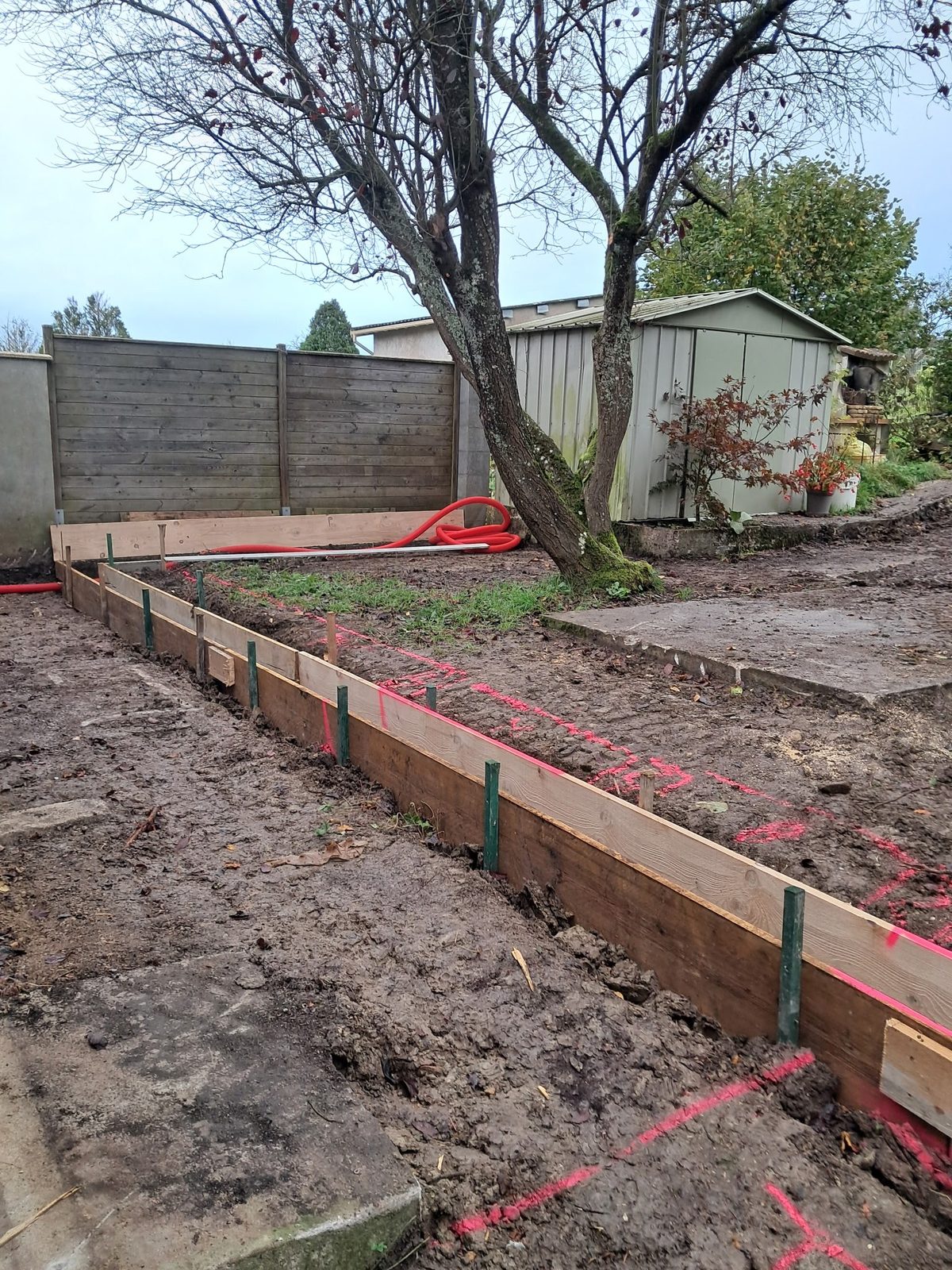 Chantier avant travaux