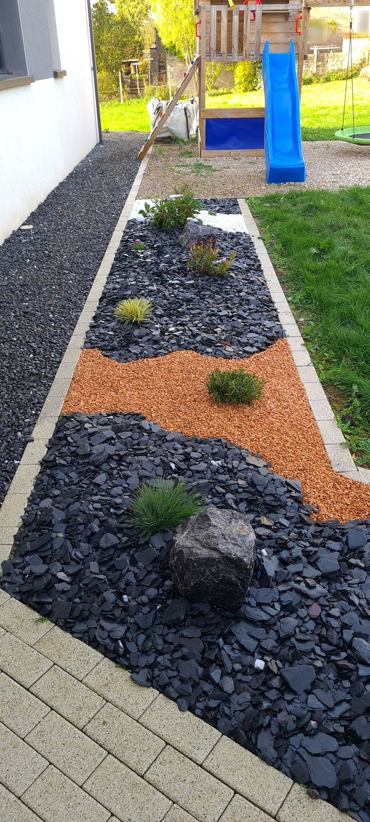 Massif de décoration minérale